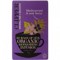 Clipper Org Infusion B/currant & Acai 20bag