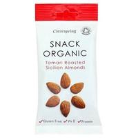 Clearspring Roasted Sicilian Almonds 30g