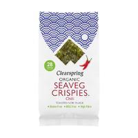 clearspring organic seaveg crispies chil 5g