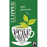 Clipper Fairtrade Pure Green Tea 50bag