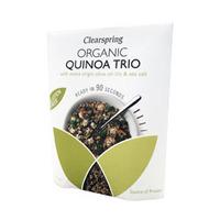 Clearspring Org GF 90 Sec Quinoa Trio 250g