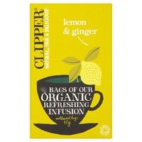 Clipper Org Lemon & Ginger Envelopes 25bag
