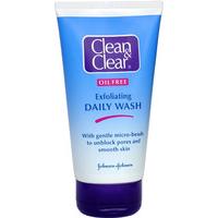 clean clear exfoliating daily wash 150ml