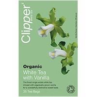 Clipper Organic White Tea + Vanilla 26bag