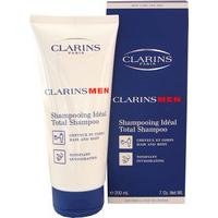 clarins men total shampoo hair body 200ml