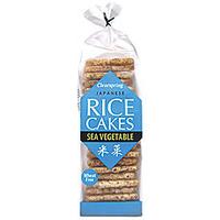 Clearspring Rice Cakes Sea Vegetable 150g
