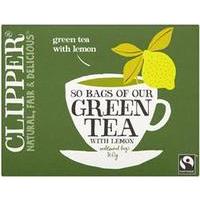 Clipper Green Tea With Lemon 80bag