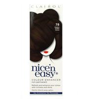 Clairol Nice \'n Easy Non-Permanent 6-8 Washes 78 Medium Golden Brown