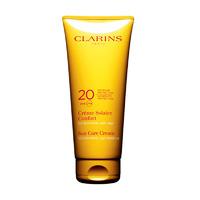 clarins sun care cream moderate protection uvb20 200ml