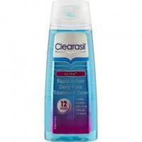 clearasil ultra rapid action deep pore treatment toner pack of 150ml