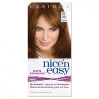 Clairol Nice\'n Easy Non-Permanent Hair Colour (Lasts Up To 24 Washes) Light Warm Brown 92