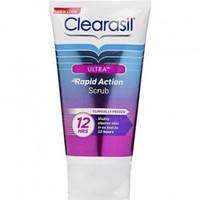 clearasil ultra rapid action scrub pack of 150ml