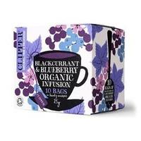 clipper blackcurrant and blueberry 10bag