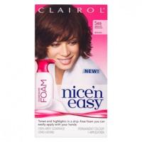 clairol nicen easy permanent colour blend foam 5rb medium reddish brow ...
