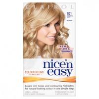 clairol nicen easy permanent hair colour natural baby blonde 101