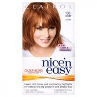 Clairol Nice\'n Easy Permanent Hair Colour Natural Golden Auburn 108