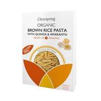 Clearspring ORG GF Brn Rice Pasta w/Quinoa 250g