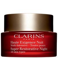 Clarins Super Restorative Night Age Spot Correcting Replenishing Cream All Skin Types 50ml