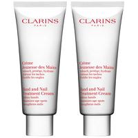 Clarins Hands Hand and Nail Treatment Cream 2 x 100ml