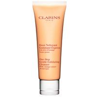 clarins cleansing care one step gentle exfoliating cleanser orange ext ...