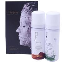 clayspray duo pack red clay h20 green tea spray