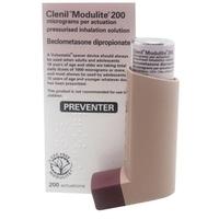 clenil modulite beclometasone dipropionate 200 micrograms