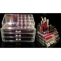 Clear Acrylic Make-Up Organiser