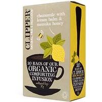 Clipper Chamomile & Lemon Balm with Manuka Honey Tea 20 Bag(s)