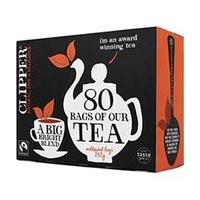 clipper fairtrade everyday blend tea 80 bags