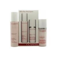 Clarins White Plus HP Gift Set 75ml Whitening Velvet Emulsion + 30ml Intensive Whitening Smoothing Serum