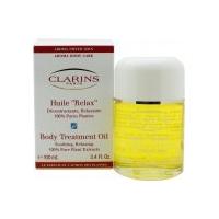 clarins relax body treatment oil soothingrelaxing 100ml