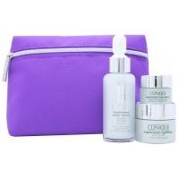 clinique repairwear laser focus gift set 30ml serum 15ml uplifting cre ...