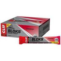 clif shot bloks 18 x 60g strawberry