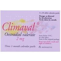 Climaval (Estradiol Valerate) 2mgTablets