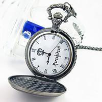 Clock/Watch Inspired by Black Butler Ciel Phantomhive Anime Cosplay Accessories Clock/Watch Silver Alloy Male