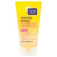 clean clear morning energy daily facial scrub 150ml