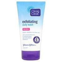 clean clear exfoliating daily wash 150ml