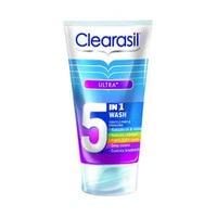 clearasil ultra 5 in 1 face wash 150ml