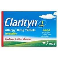Clarityn Allergy Hayfever Relief 7 Tablets
