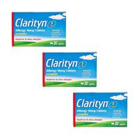 Clarityn Allergy Tablets (Loratadine) 30s - Triple Pack