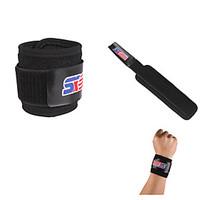 classic sports gym elastic stretchy wrist joint brace support wrap ban ...