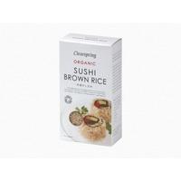 clearspring sushi brown rice 500g 1 x 500g