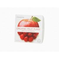 clearspring fruit puree applecranberry 2 x 100g 1 x 2 x 100g