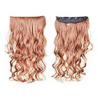 Clip in Synthetic Curly Hair Extensions with 5 Clips - 6 Colors Available