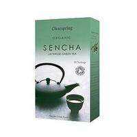 clearspring organic green tea sencha 20bag 1 x 20bag