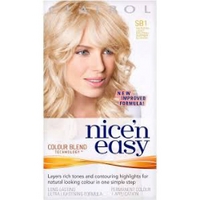 clairol nice n easy permanent hair colour natural light summer blonde  ...