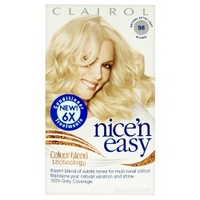 clairol nice n easy permanent colour natural extra light blonde 98