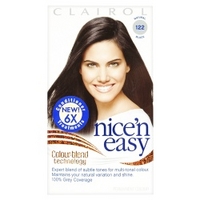 Clairol - Nice n easy Permanent Hair Colour Natural Black 122