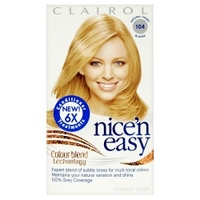 Clairol - Nice n Easy Permanent Hair Colour Natural Honey Blonde 104