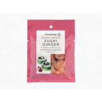 clearspring organic sushi ginger pickle 50g 1 x 50g